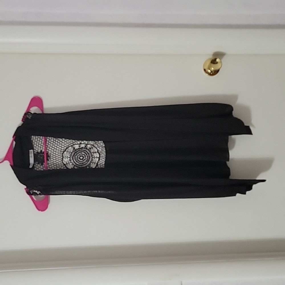 Maurices black vest size 0